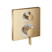Ecostat Thermostatic Shower Faucet Trim in Brushed Bronze