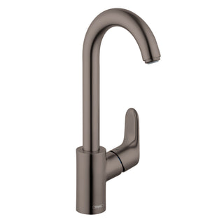 Focus Bar Faucet in Brushed Black Chrome