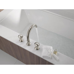 Trinsic Two Handle Roman Tub Faucet Trim in Stainless | product photo