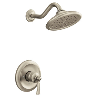 Wynford M-CORE 3-Series 1-Handle Shower Trim Kit, Valve Required in Brushed Nickel