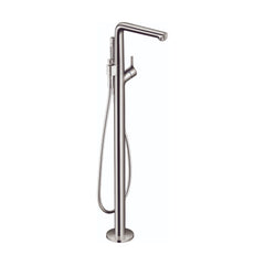 Talis S Single Handle Floor Mounted Trim with Hand Shower in Chrome | product photo