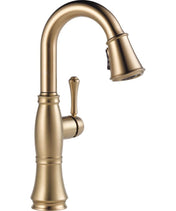 Cassidy™ Bar Faucet with Pull Down Sprayer in Champagne Bronze