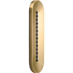 Kohler Statement Oblong Vichy 2.5 Gpm Body Spray in Vibrant Brushed Moderne Brass | product photo