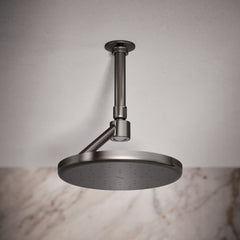 Statement Flood Adjustable Shower Head in Vibrant Titanium | product photo