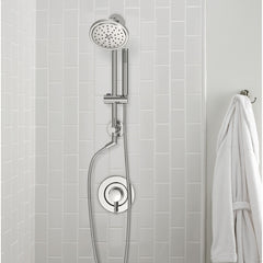 Annex Rail Slide Bar Shower Pipe in Chrome | product photo
