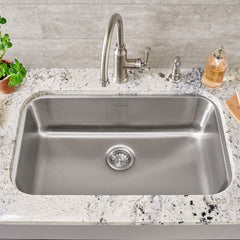 Portsmouth 29.75'' L Single Bowl Stainless Steel Kitchen Sink | product photo