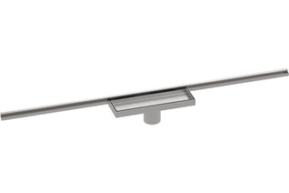 RainDrain Minimalistic Complete Set 2", 35 1/4" Trim and Installation Set in Chrome