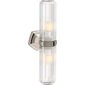 Occasion 2 - Light Armed Sconce in Polished Nickel