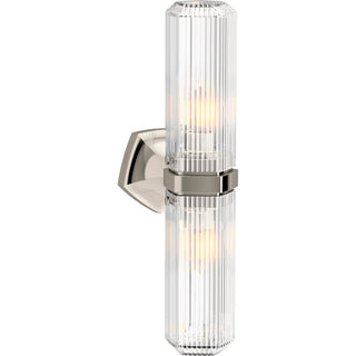 Occasion 2 - Light Armed Sconce in Polished Nickel