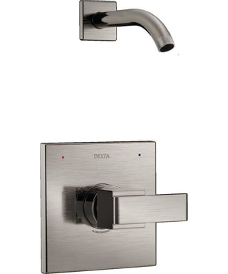 Ara 14 Series Single-Function Shower Trim Kit, Stainless (Valve and Shower Head Not Included) in Brilliance Stainless