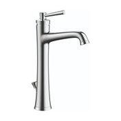Joleena Single Hole Bathroom Faucet with Drain Assembly in Chrome