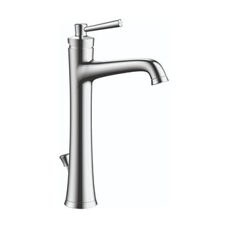 Joleena Single Hole Bathroom Faucet with Drain Assembly in Chrome