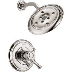 Cassidy Shower Faucet Trim Kit with H2okinetic Technology in Polished Nickel | product photo