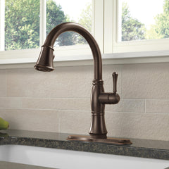 Cassidy Touch Kitchen Faucet in Venetian Bronze | product photo