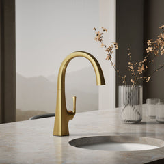 Kohler Graze Bar Swing Spout in Gold | product photo
