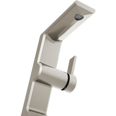 Pivotal Single Hole Bathroom Faucet with Drain Assembly and DIAMOND™ Seal Technology in Stainless | product photo