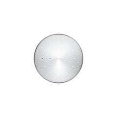 Statement Flood Adjustable Shower Head in Polished Chrome | product photo