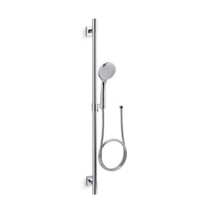 Awaken B110 36 In. Premium Four-Function Handshower Kit, 2.5 Gpm in Polished Chrome | product photo