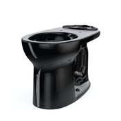 Drake® Round TORNADO FLUSH® Toilet Bowl, Ebony - C775CEF#51 in White, Ebony