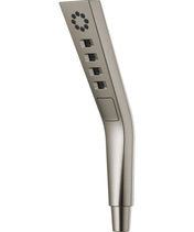Multi Function Fixed Shower Head with H2Okinetic Technology in Lumicoat Stainless