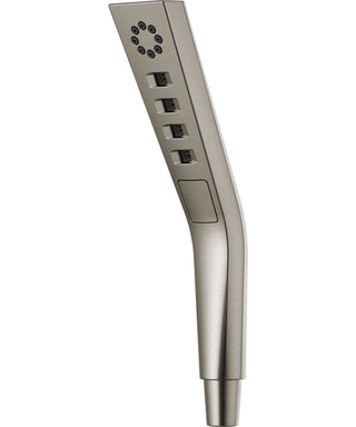 Multi Function Fixed Shower Head with H2Okinetic Technology in Lumicoat Stainless