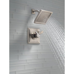 Dryden Shower Faucet Trim Kit with Monitor in Stainless Steel | product photo