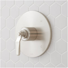 Gunther Pressure Balance Tub and Shower System Brushed Nickel | product photo