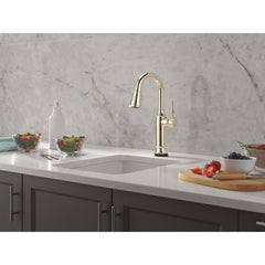 Renaldi Touch2O Bar / Prep Faucet with Touchless Technology in Lumicoat Polished Nickel | product photo