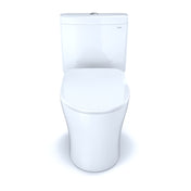 Aquia® IV Two-Piece Elongated Dual Flush 1.28 and 0.9 GPF Toilet in Cotton White