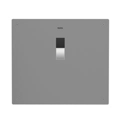 ECOPOWER® Touchless 1.28 GPF High-Efficiency Concealed Toilet Flushometer Valve for Top Spud with 14 x 12 Cover Plate, Stainless Steel | product photo