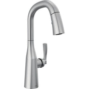 Stryke Pull Down Bar Faucet with Diamond Seal Technology and With Accessories in Arctic Stainless