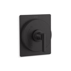 Castia Rite-Temp Valve Trim in Matte Black | product photo