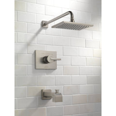 Vero Pressure-Balanced Tub and Shower Faucet Trim Kit in Brilliance Stainless | product photo