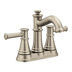 Belfield Centerset Bathroom Faucet with Drain Assembly in Brushed Nickel | product photo