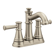 Belfield Centerset Bathroom Faucet with Drain Assembly in Brushed Nickel