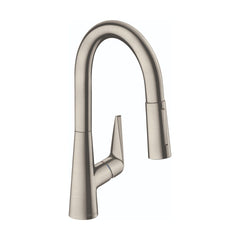 Talis S Prep Kitchen Faucet with 2-Spray Pull-Down Spout, 1.75 GPM in Steel Optic | product photo