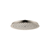 Raindance Classic Showerhead 240 1-Jet PowderRain, 2.5 GPM in Brushed Nickel