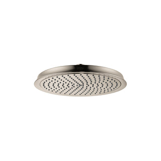 Raindance Classic Showerhead 240 1-Jet PowderRain, 2.5 GPM in Brushed Nickel