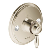 Weymouth Exacttemp Faucet Trim with Lever Handle in Polished Nickel