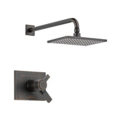 Vero Volume Control Shower Faucet Trim with Lever Handles and TempAssure in Venetian Bronze