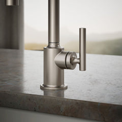 Kohler Purist Beverage Faucet in Vibrant Stainless | detail photo