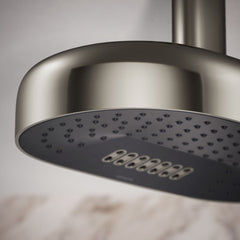Kohler Statement Oblong 14 in. Two-Function 1.75 Gpm Rainhead With Katalyst Air-Induction Technology | detail photo