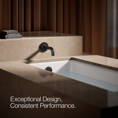 Purist Tub Spout in Vibrant French Matte Black | product photo