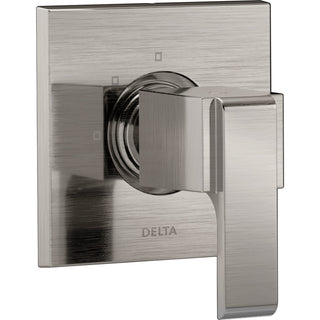 Ara Shower Faucet Trim with Lever Handle in Stainless Steel
