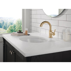 Trinsic Pull Down Bathroom Faucet in Champagne Bronze | product photo
