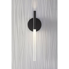 Kohler Components One-Light LED Sconce in Matte Black | product photo
