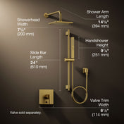 Honesty Rite-Temp Showering Kit 2.5 GPM