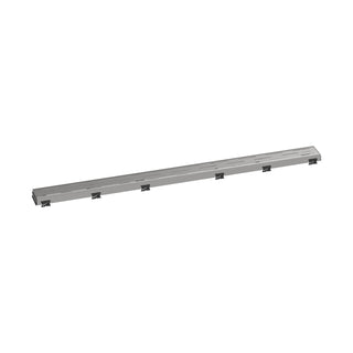 RainDrain Classic 39 3/8" Linear Grid Shower Drain in Brushed Stainless Steel