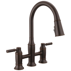 Renaldi Kitchen Faucet with Pull Down Sprayer in Venetian Bronze | product photo
