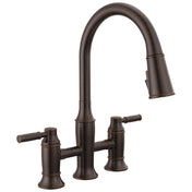 Renaldi Kitchen Faucet with Pull Down Sprayer in Venetian Bronze